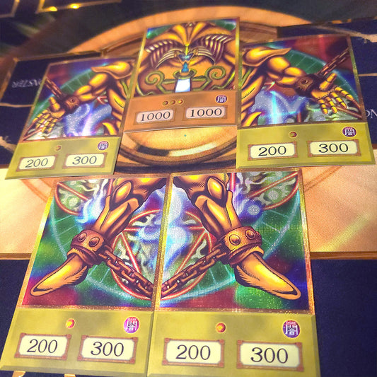 Anime Card Set - The Complete Exodia (Gold Rare)