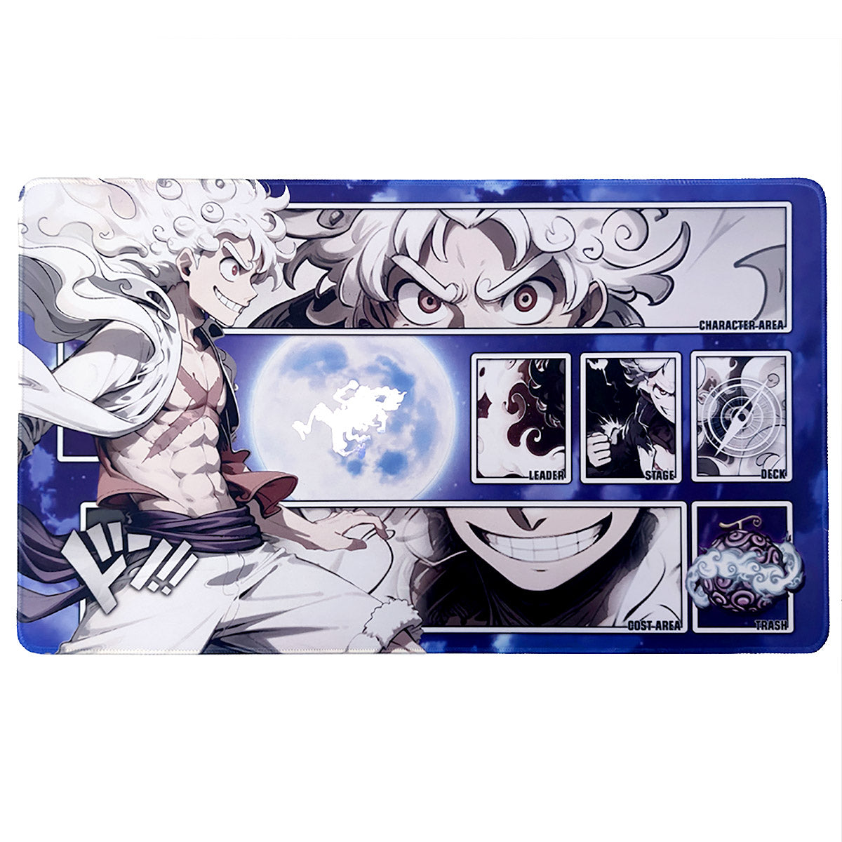 One Piece Playmat Luffy / Ruffy (Gear 5) (Holo Foiling) (Design #2)
