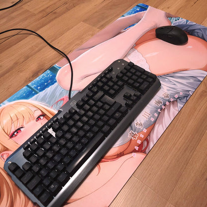 XL Desk Mat / Mauspad - My Dress-Up Darling - Marin Kitagawa (Wedding Dress) (90 x 40 cm)