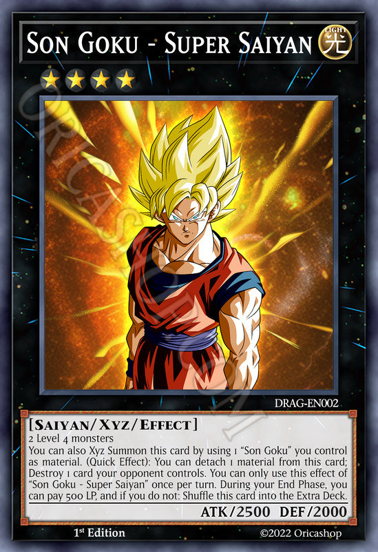 YGO X DBZ - Z-Fighter Deck