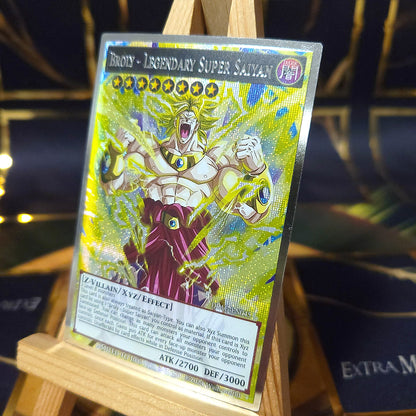 Secret Rare Full-Art - Broly - Legendary Super Saiyan (Titanium Silver Rare)