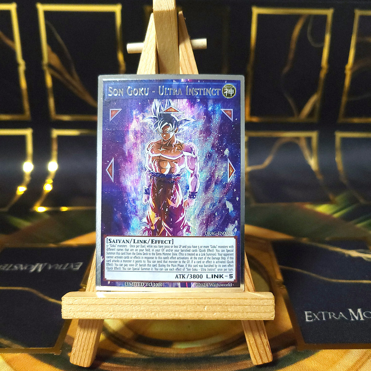 Secret Rare Full-Art - Son Goku - Ultra Instinct (Titanium Silver Rare)