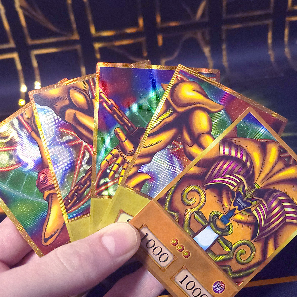 Anime Card Set - The Complete Exodia (Gold Rare)