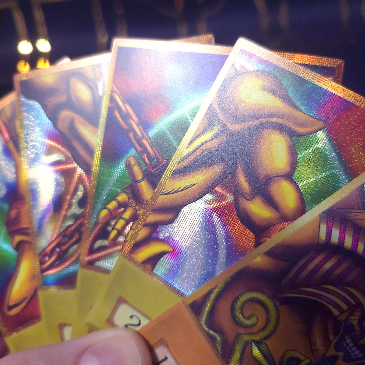 Anime Card Set - The Complete Exodia (Gold Rare)