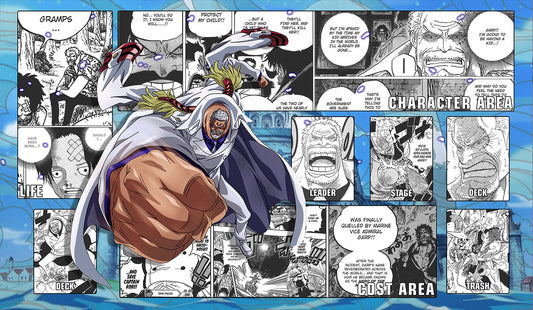 One Piece Playmat Monkey D.Garp (Design #1)