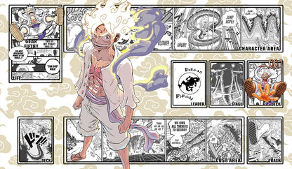One Piece Playmat Luffy / Ruffy (Gear 5) (Holo Foiling)