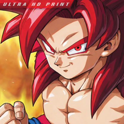 Mauspad - Dragon Ball Daima - Son Goku (Super Saiyan 4) (Playmat/Tischunterlage)