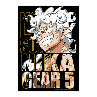 Holo Sleeves: One Piece - Ruffy / Luffy (Gear 5)