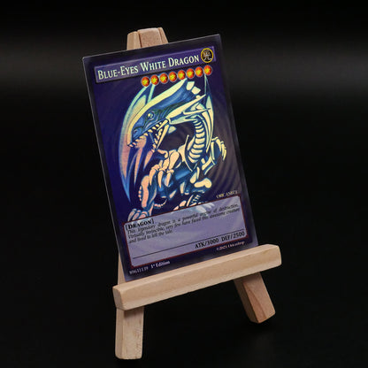Yugioh ORICA Blue-Eyes White Dragon - Full-Art - Holo Card Blauäugiger