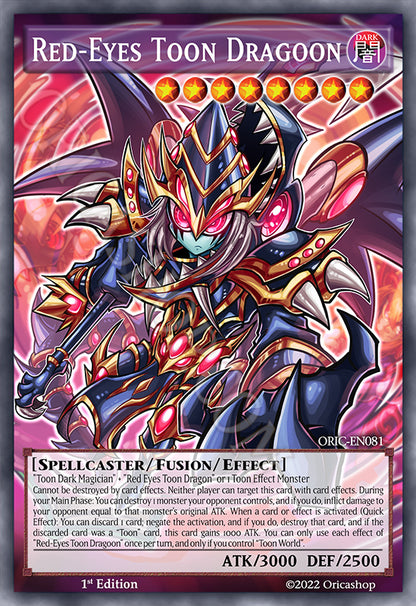 Red-Eyes Toon Dragoon (Holo) ORIC-081