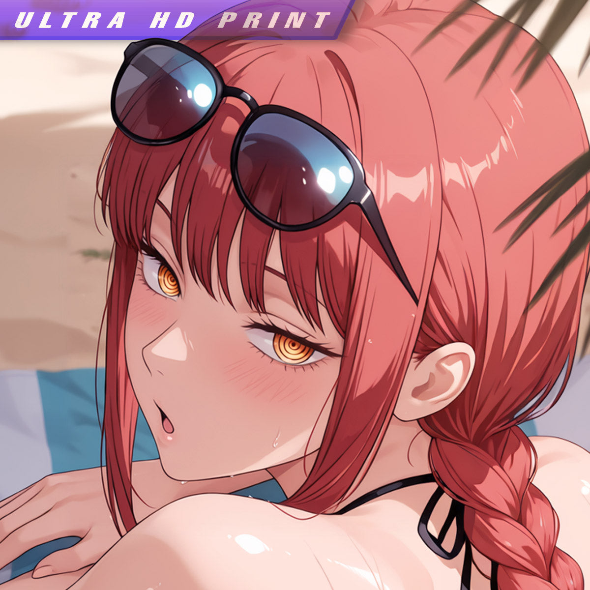 Premium Wall Scroll Poster - Chainsaw Man - Makima (Summer Style) (120 x 60 cm)