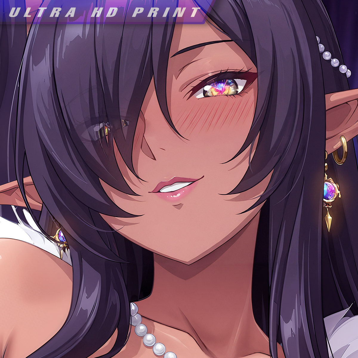 Premium Wall Scroll Poster - Kuroinu - Olga Discordia (NSFW) (Snow Queen) (90 x 60 cm)
