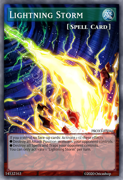 Lightning Storm [Full-Art Proxy]