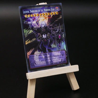 Yugioh PROXY: The First Darklord Full-Art | Holo Orica Lucifer Morning Star
