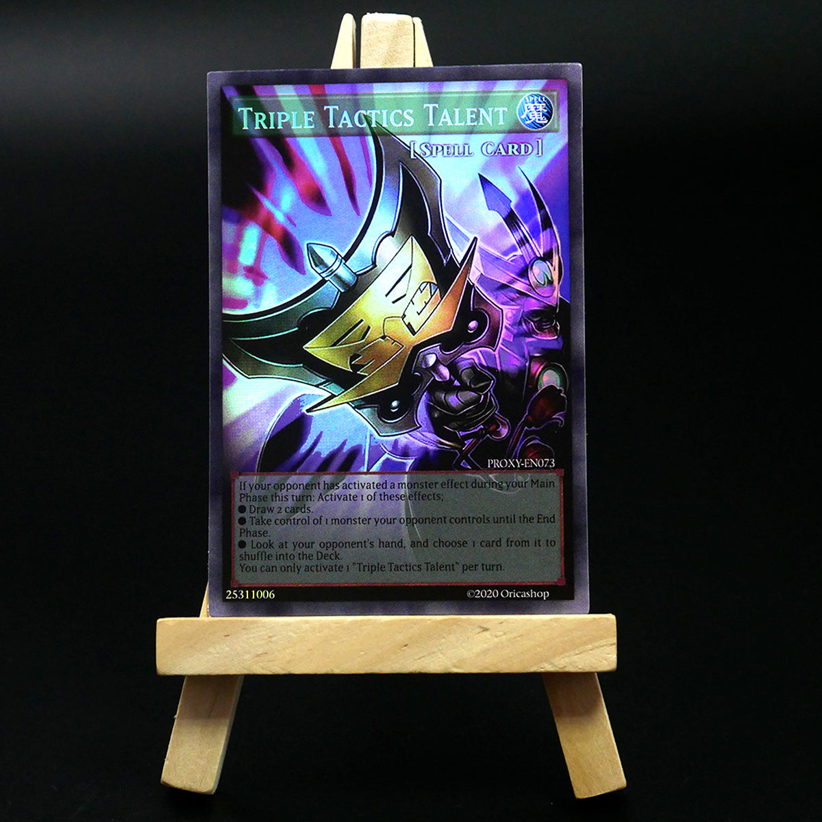 Triple Tactics Talent [Full-Art Proxy]