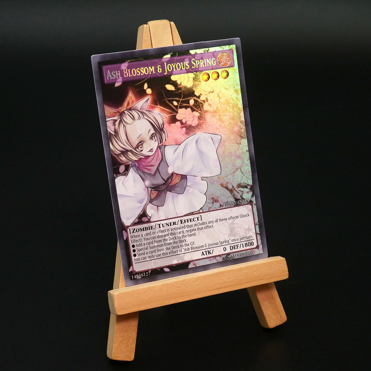 Ash Blossom & Joyous Spring [Full-Art Proxy]