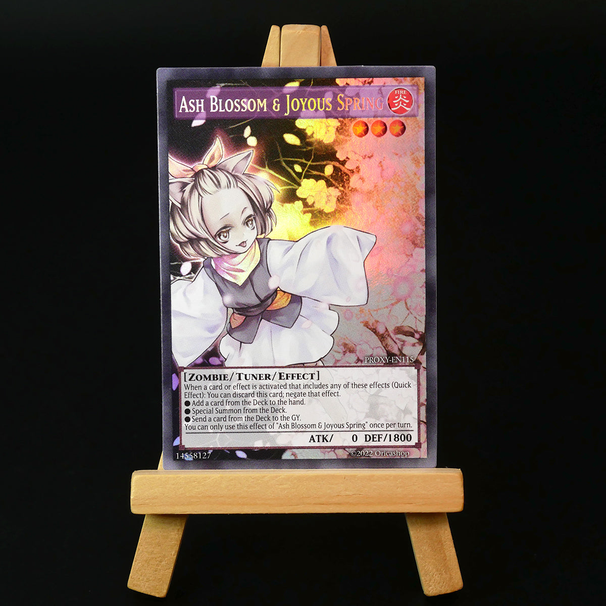 Ash Blossom & Joyous Spring [Full-Art Proxy]