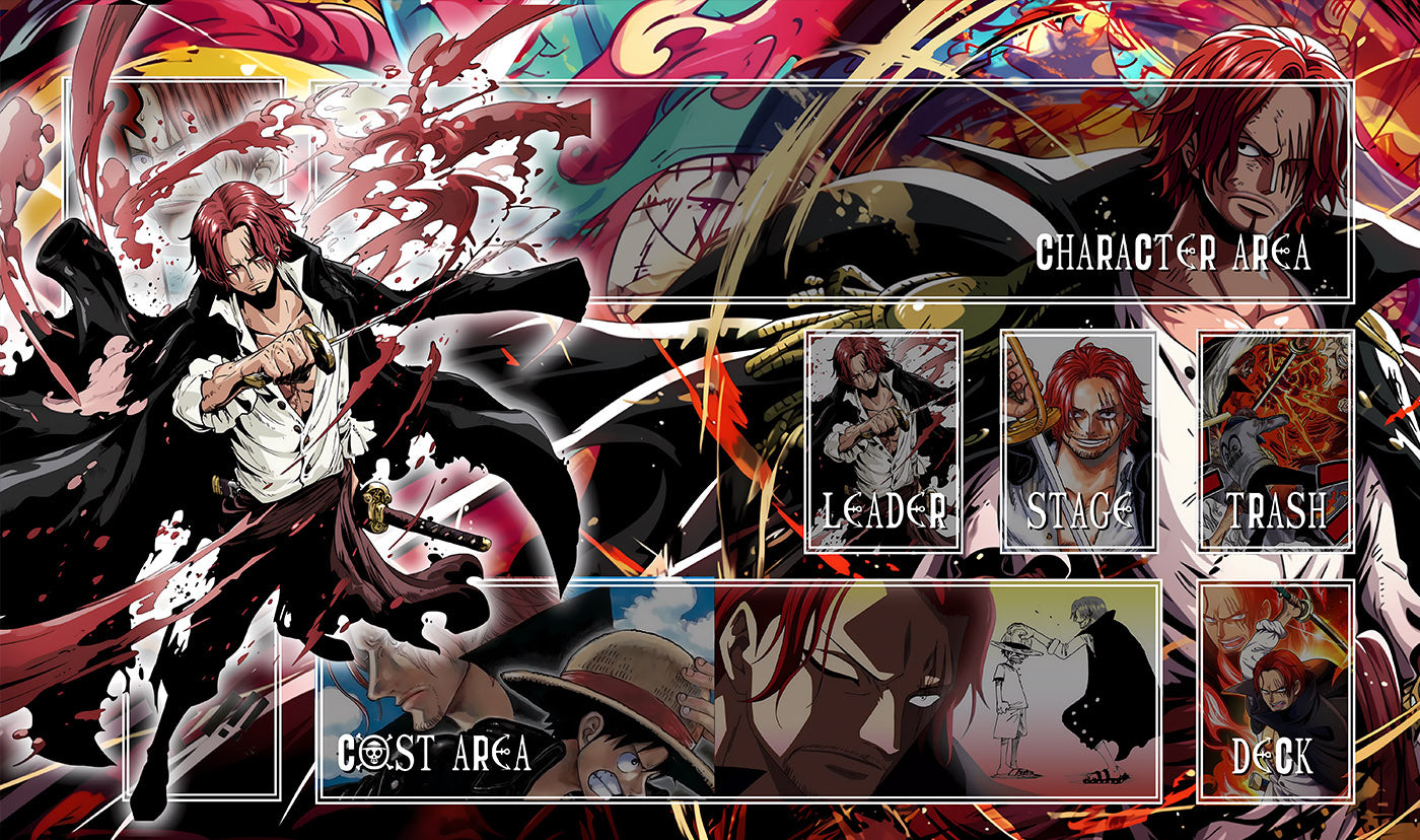 One Piece Playmat Shanks (Design #2)