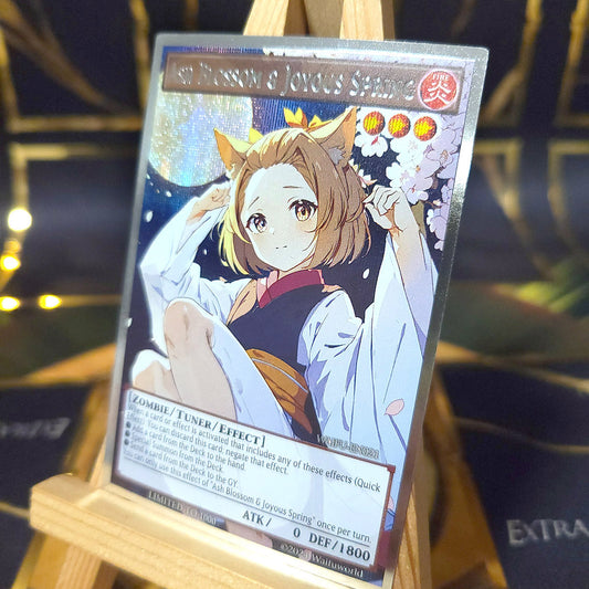 Secret Rare Full-Art - Ash Blossom & Joyous Spring (Titanium Silver Rare)