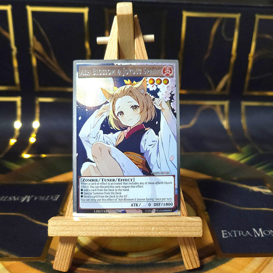 Secret Rare Full-Art - Ash Blossom & Joyous Spring (Titanium Silver Rare)