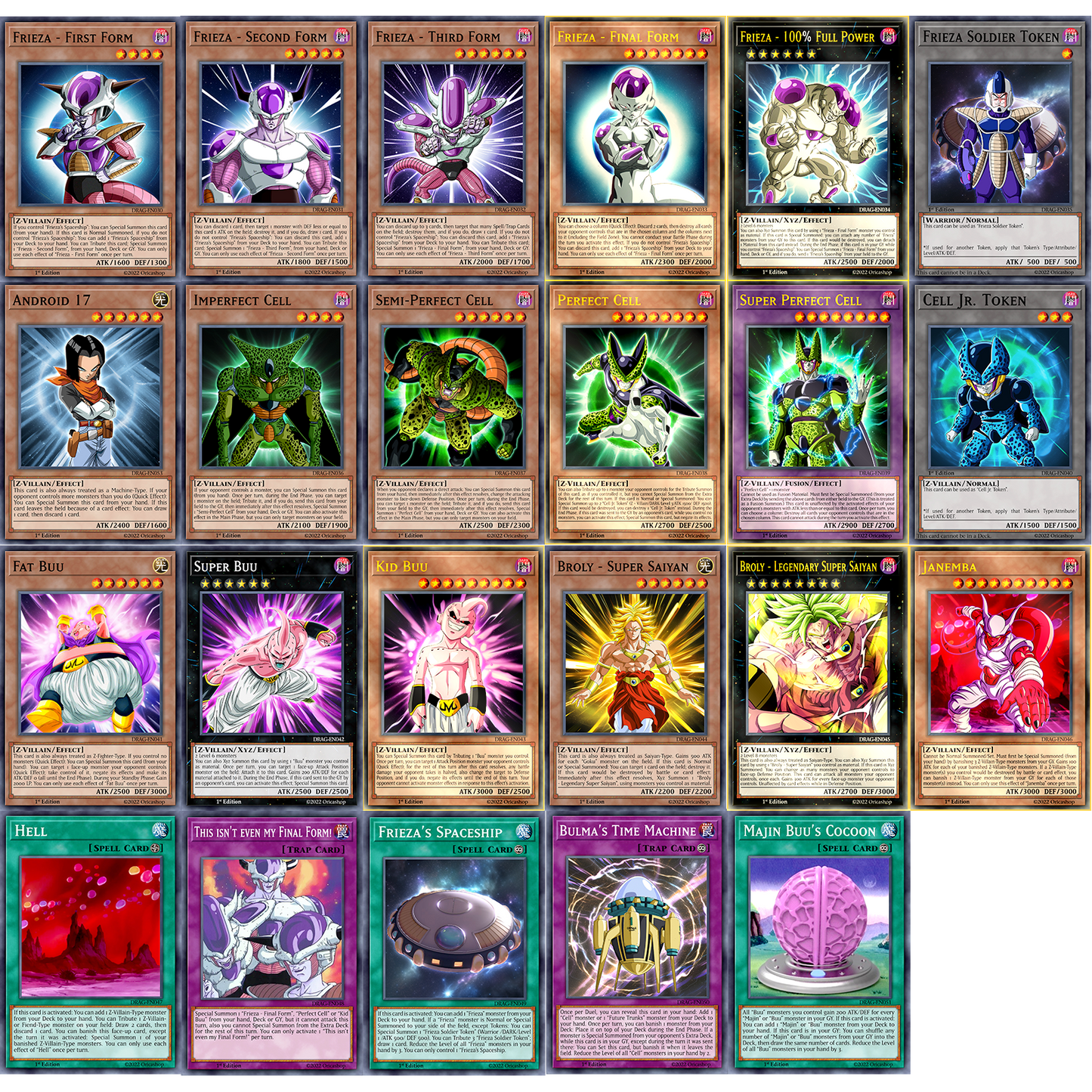 YGO X DBZ - Z-Villain Deck
