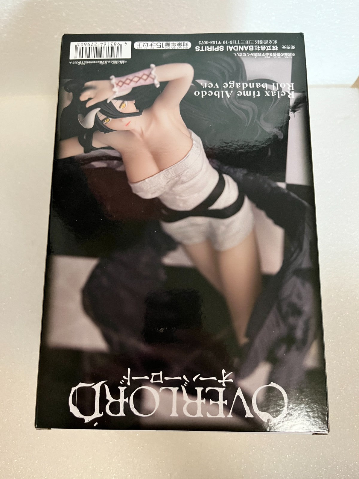 Albedo Figure Banpresto Overlord Relax Time Albedo Roll Bandage Ver. NEW