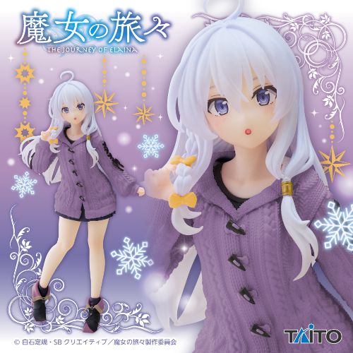 Majo no Tabitabi – Elaina – Coreful Figure – Knit Sweater Ver., Renewal (Taito)