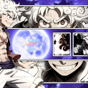 One Piece Playmat Luffy / Ruffy (Gear 5) (Holo Foiling) (Design #2)