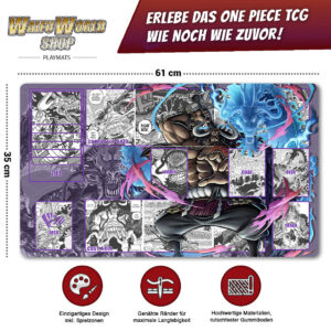 One Piece Playmat Kaido