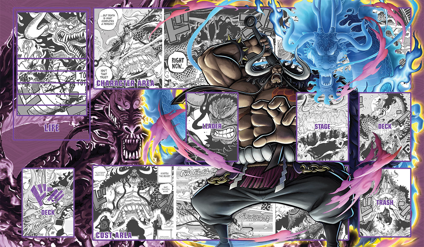 One Piece Playmat Kaido