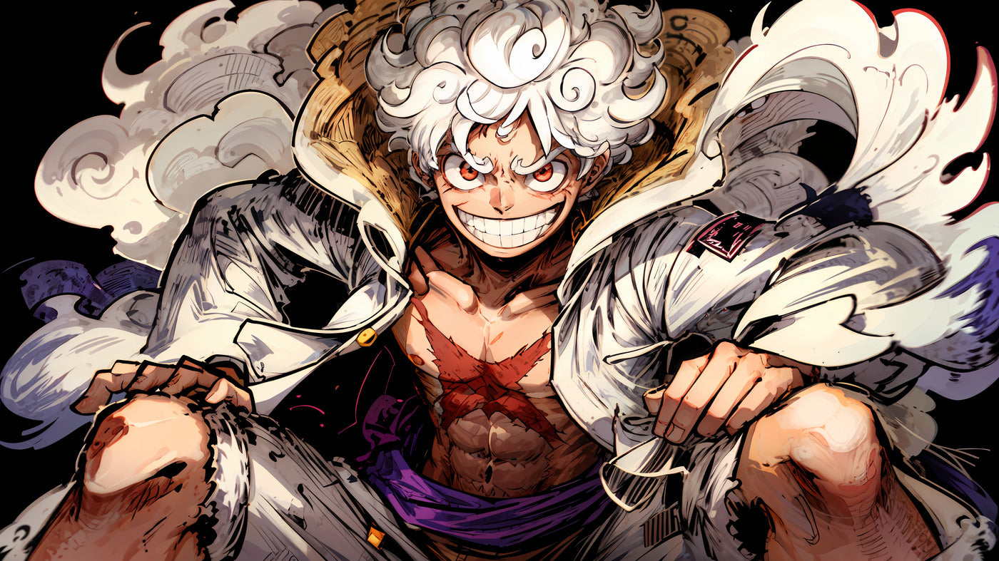 One Piece – Luffy / Ruffy (Gear 5) Mousepad / Playmat