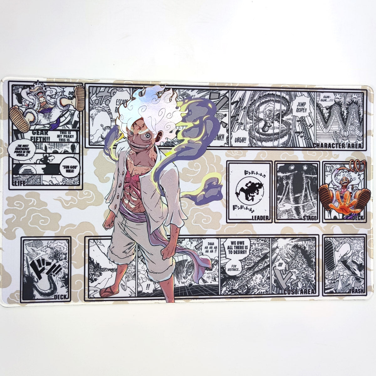 One Piece Playmat Luffy / Ruffy (Gear 5) (Holo Foiling)