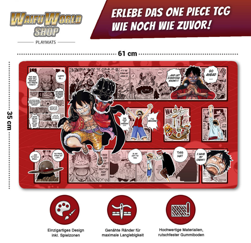 One Piece Playmat Luffy / Ruffy