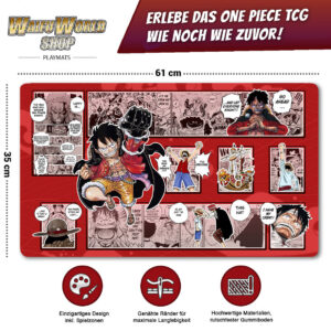 One Piece Playmat Luffy / Ruffy