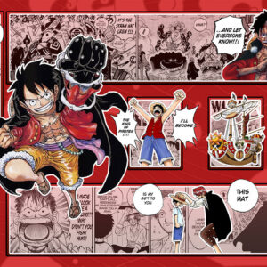 One Piece Playmat Luffy / Ruffy