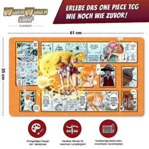One Piece Playmat Nami (Design #2)