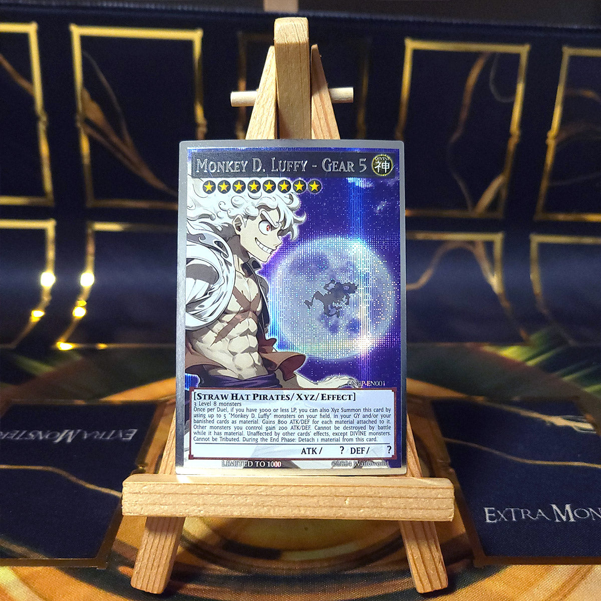 Secret Rare Full-Art – Monkey D. Luffy/Ruffy  (Gear 5) (Titanium Silver Rare)