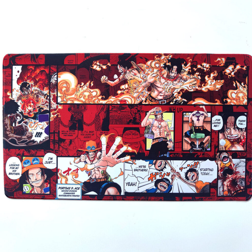 One Piece Playmat Portgas D. Ace