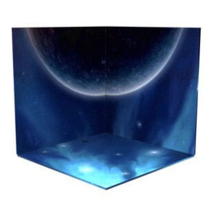 Diorama Background Galaxy – Scene Display Photo Backdrop for Action Figures and Models