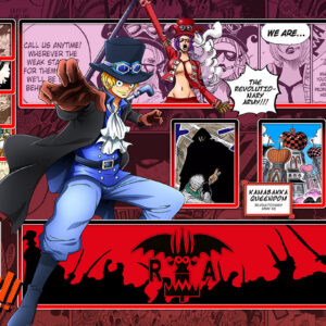 One Piece Playmat Sabo (Revolutionary Army)