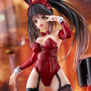 Date A Live V PVC Statue Desktop Cute Figure Kurumi Tokisaki Bunny Ver. 18.5 cm