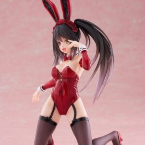 Date A Live V PVC Statue Desktop Cute Figure Kurumi Tokisaki Bunny Ver. 18.5 cm