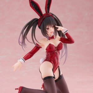 Date A Live V PVC Statue Desktop Cute Figure Kurumi Tokisaki Bunny Ver. 18.5 cm