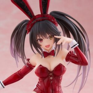 Date A Live V PVC Statue Desktop Cute Figure Kurumi Tokisaki Bunny Ver. 18.5 cm