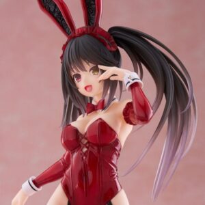 Date A Live V PVC Statue Desktop Cute Figure Kurumi Tokisaki Bunny Ver. 18.5 cm