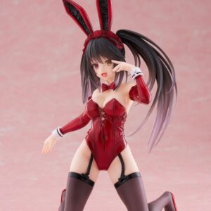 Date A Live V PVC Statue Desktop Cute Figure Kurumi Tokisaki Bunny Ver. 18.5 cm