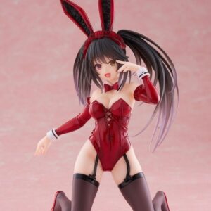 Date A Live V PVC Statue Desktop Cute Figure Kurumi Tokisaki Bunny Ver. 18.5 cm