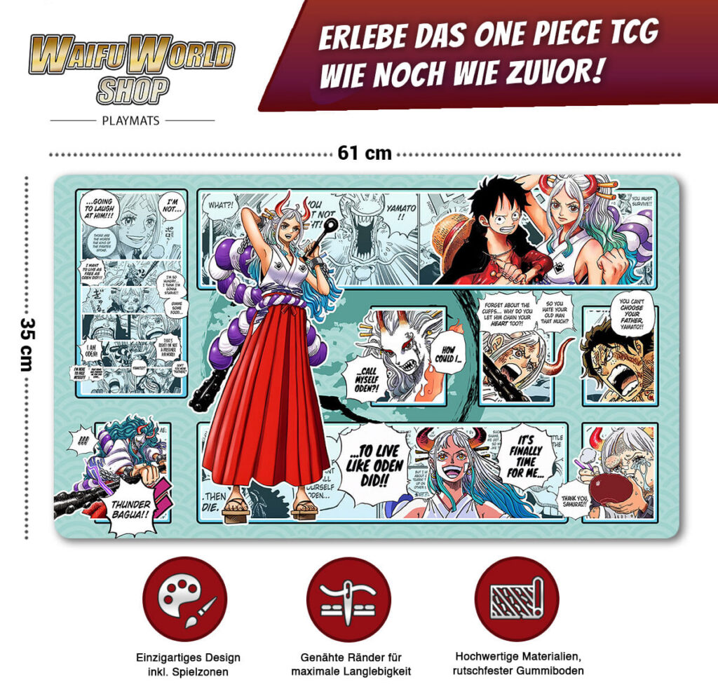 One Piece Playmat Yamato (Design #1)