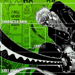 One Piece Playmat Roronoa Zoro / Zorro (Holo Foiling)