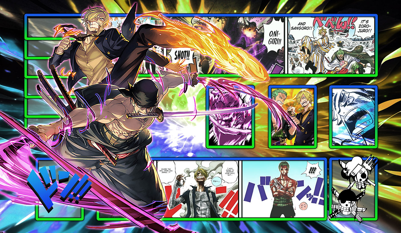 One Piece Playmat Sanji X Zoro (Zorro)